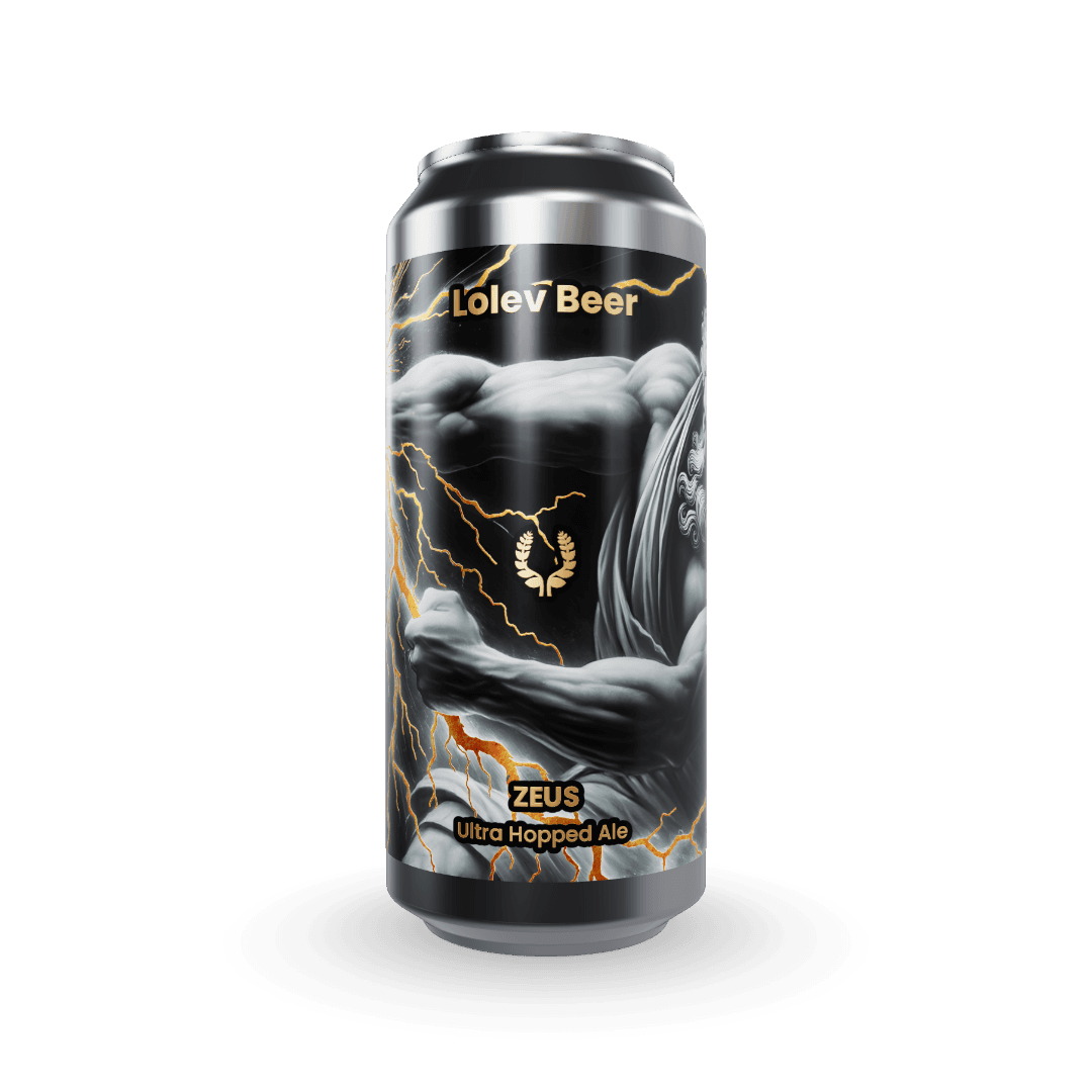 Zeus | Ultra Hopped Ale | Lolev Beer