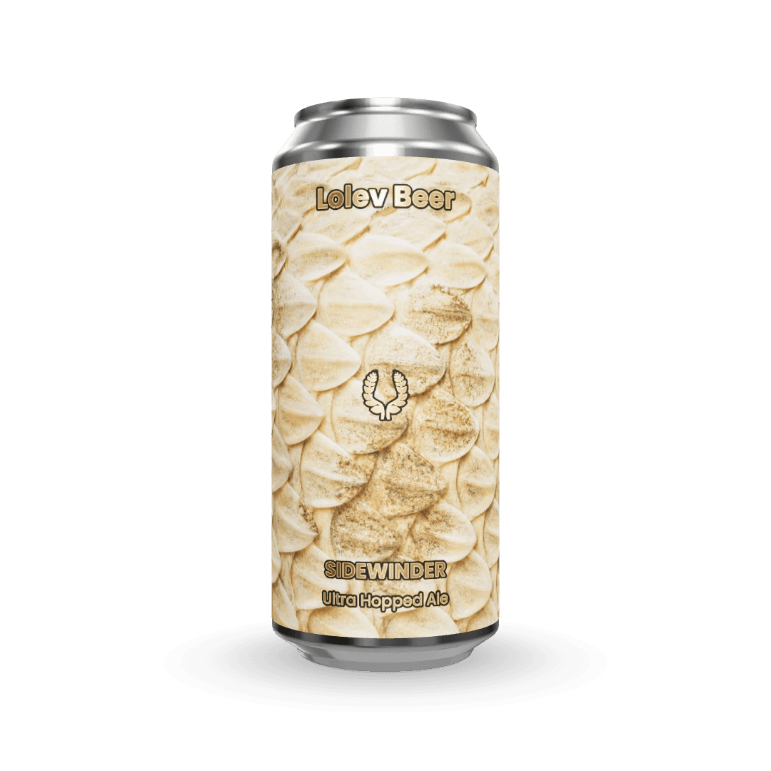 Sidewinder beer can