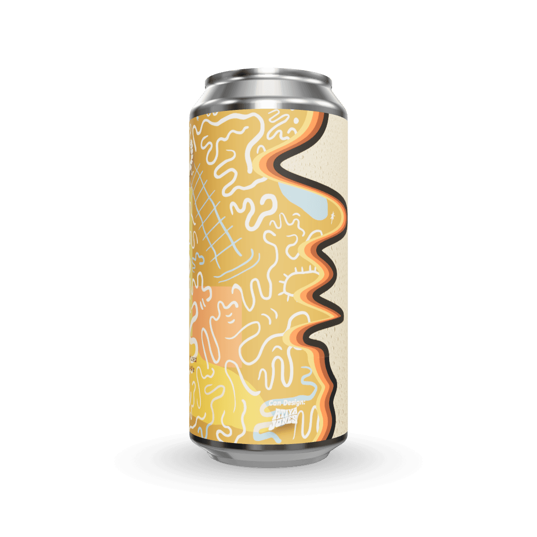 Crema beer can