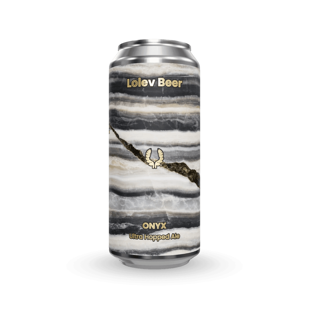 Onyx beer can
