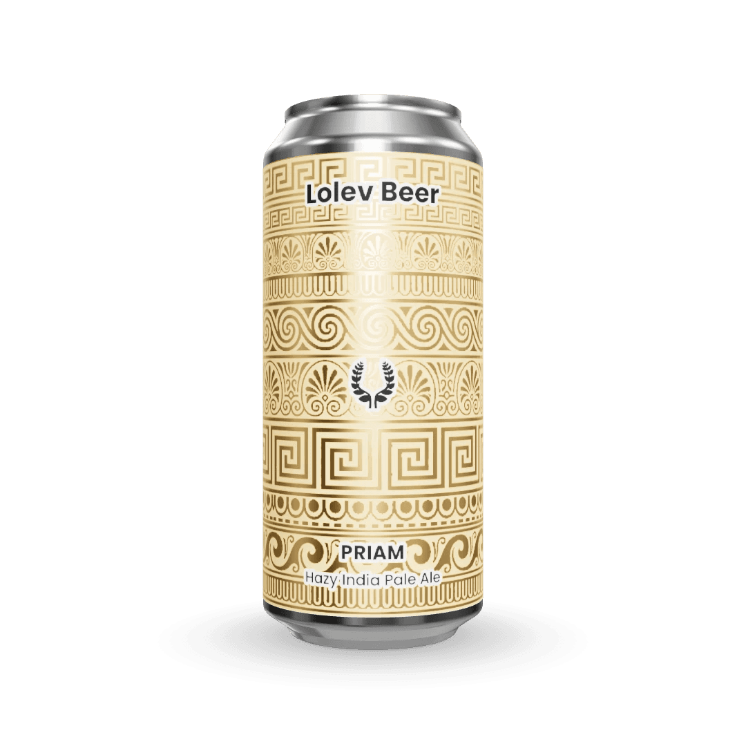Priam beer can