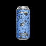 Blue Azureus beer can
