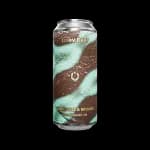 Turquoise & Bronze beer can