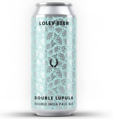 Double Lupula beer can
