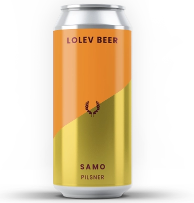 Samo beer can