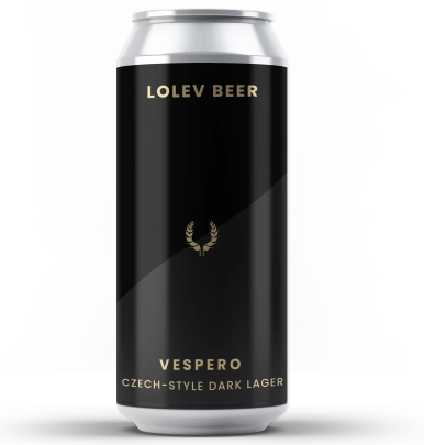 Vespero beer can